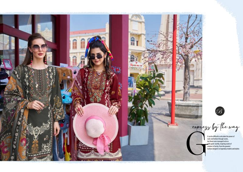 Belliza Naira Vol 100 catalog work dress material wholesale in ahmedabad