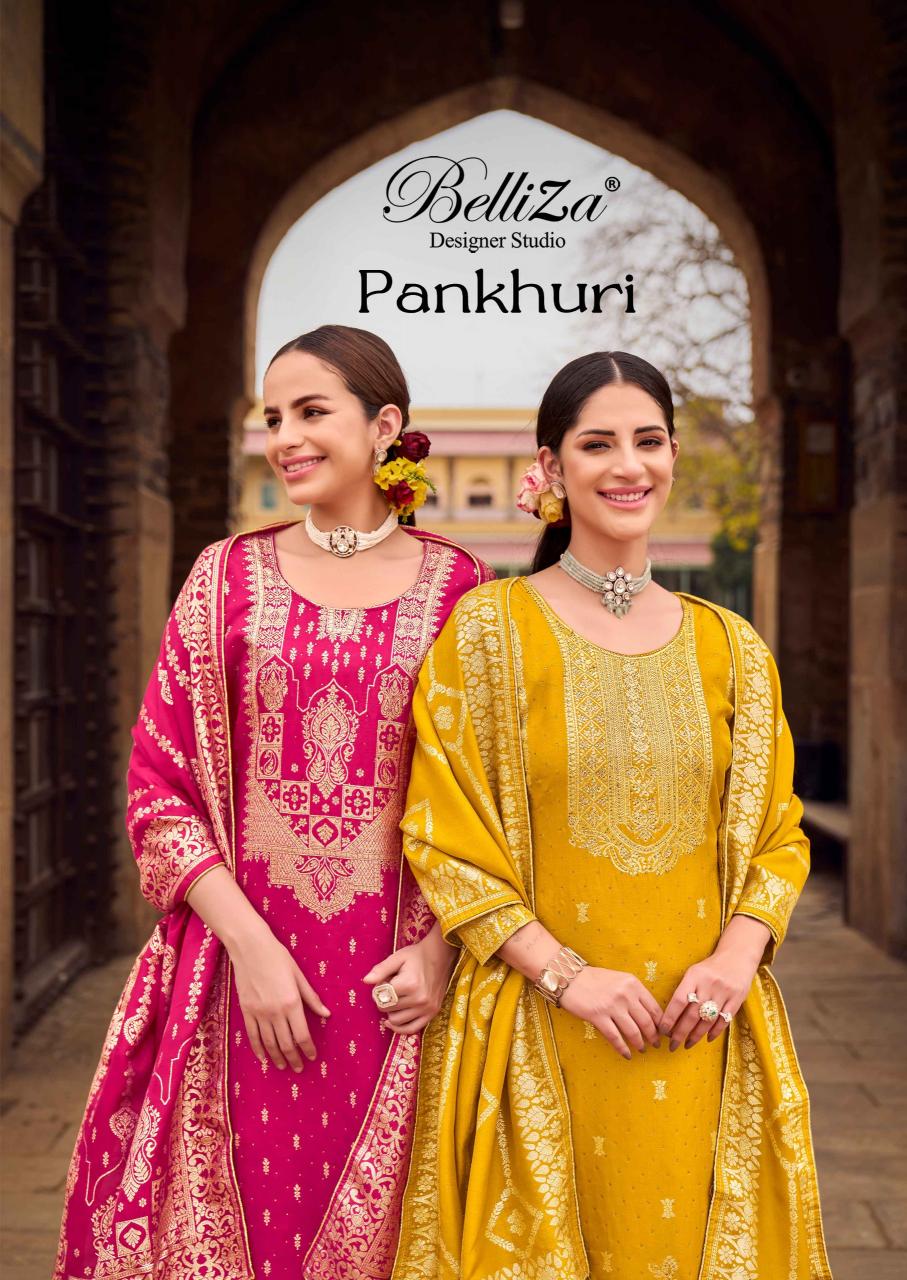 BelliZa Pankhuri Catalog wholesale dress materials coimbatore