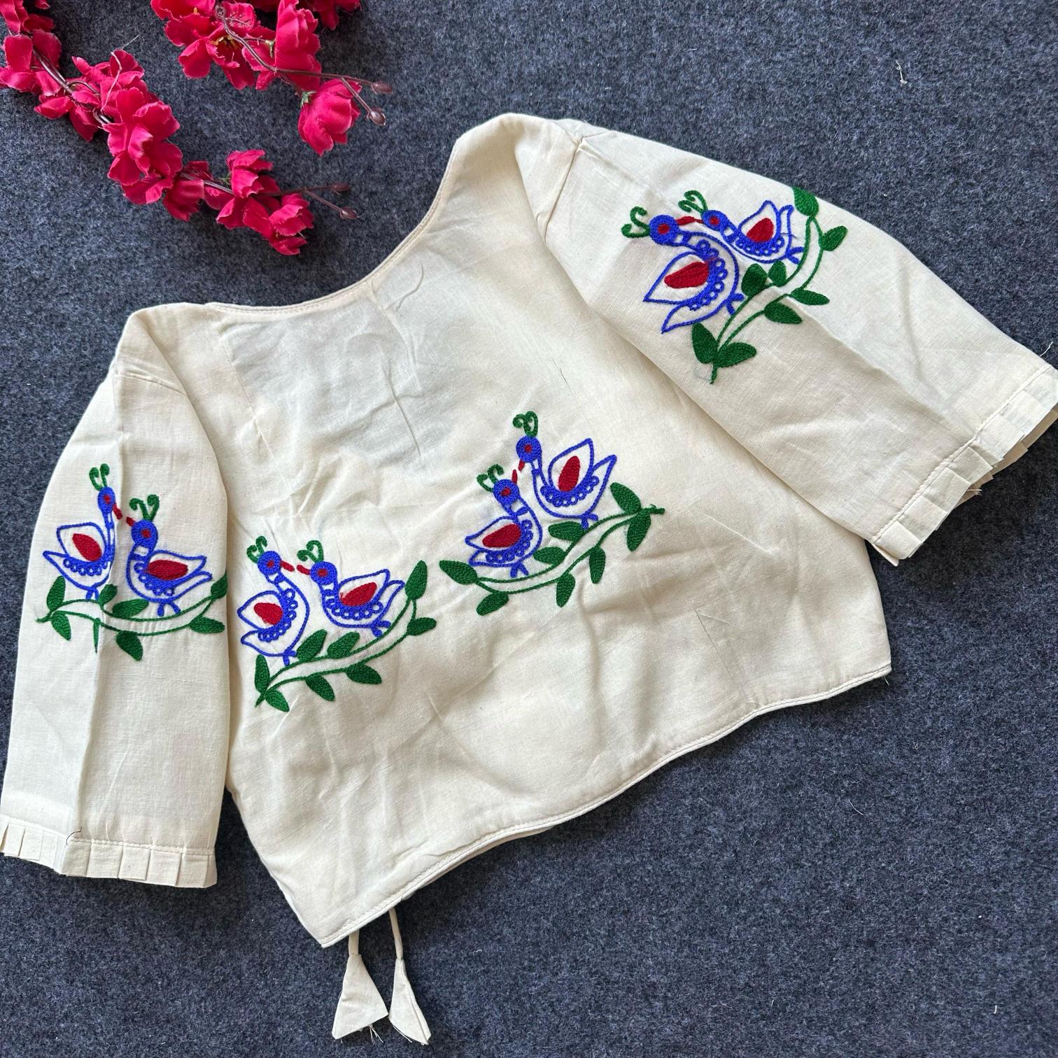 Blousewala Havy Khadi cotton Vol 3 readymade blouse wholesaler