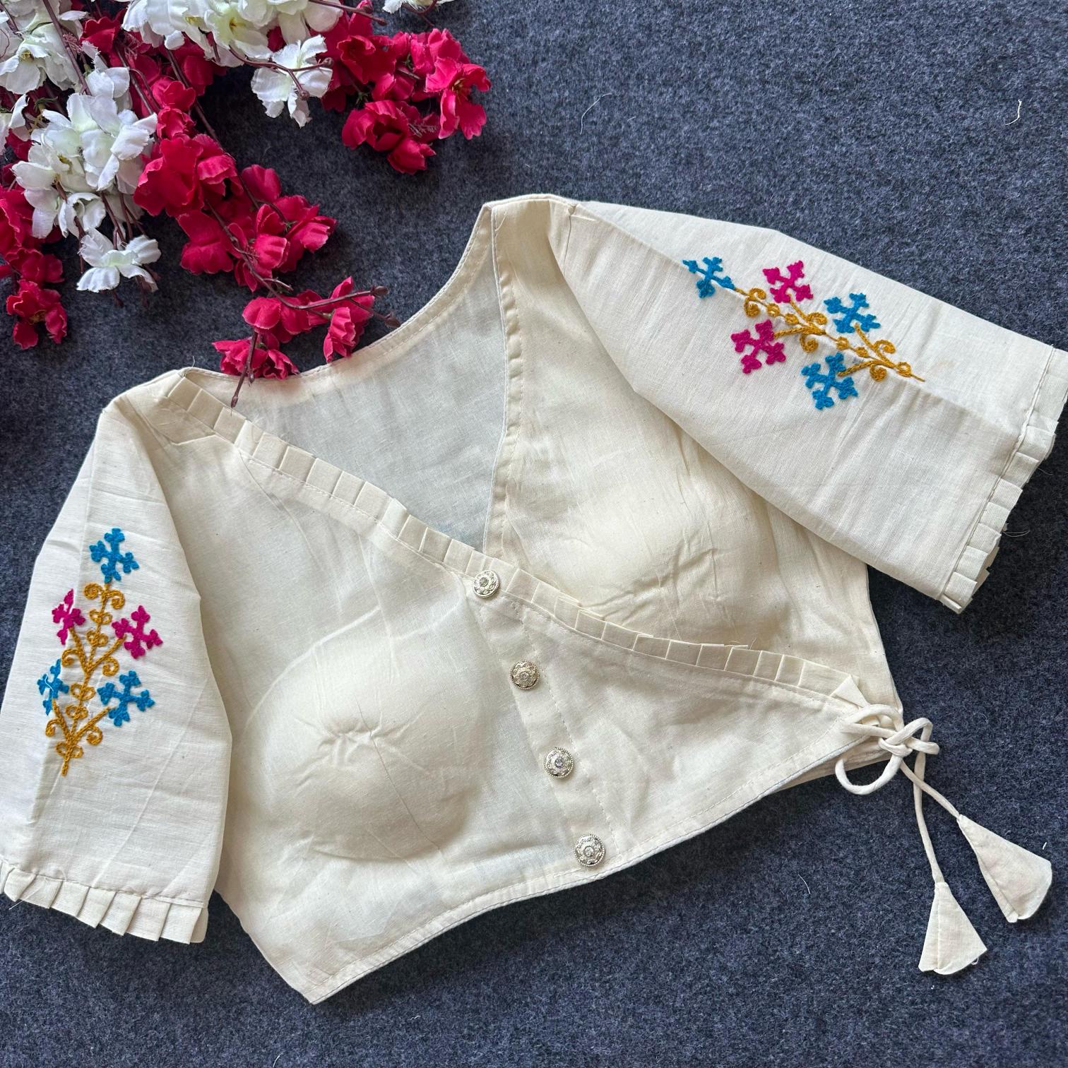 Blousewala Havy Khadi cotton Vol 3 readymade blouse wholesaler