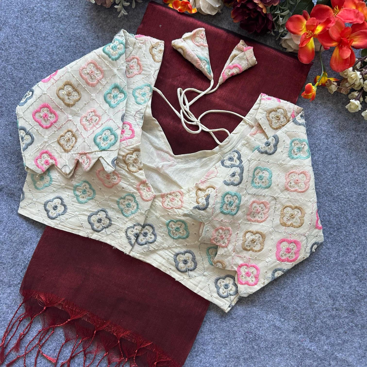 Blousewala Hk17 Vol 3 catalog khadi sarees online shopping india