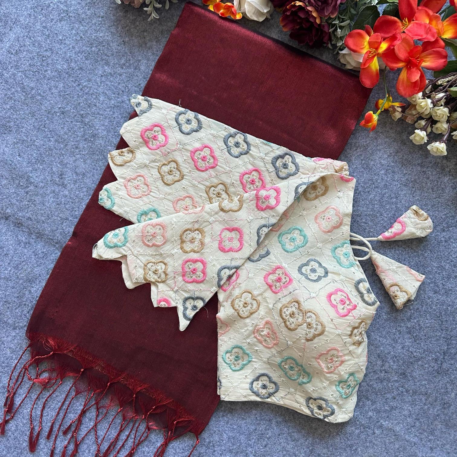 Blousewala Hk17 Vol 3 catalog khadi sarees online shopping india