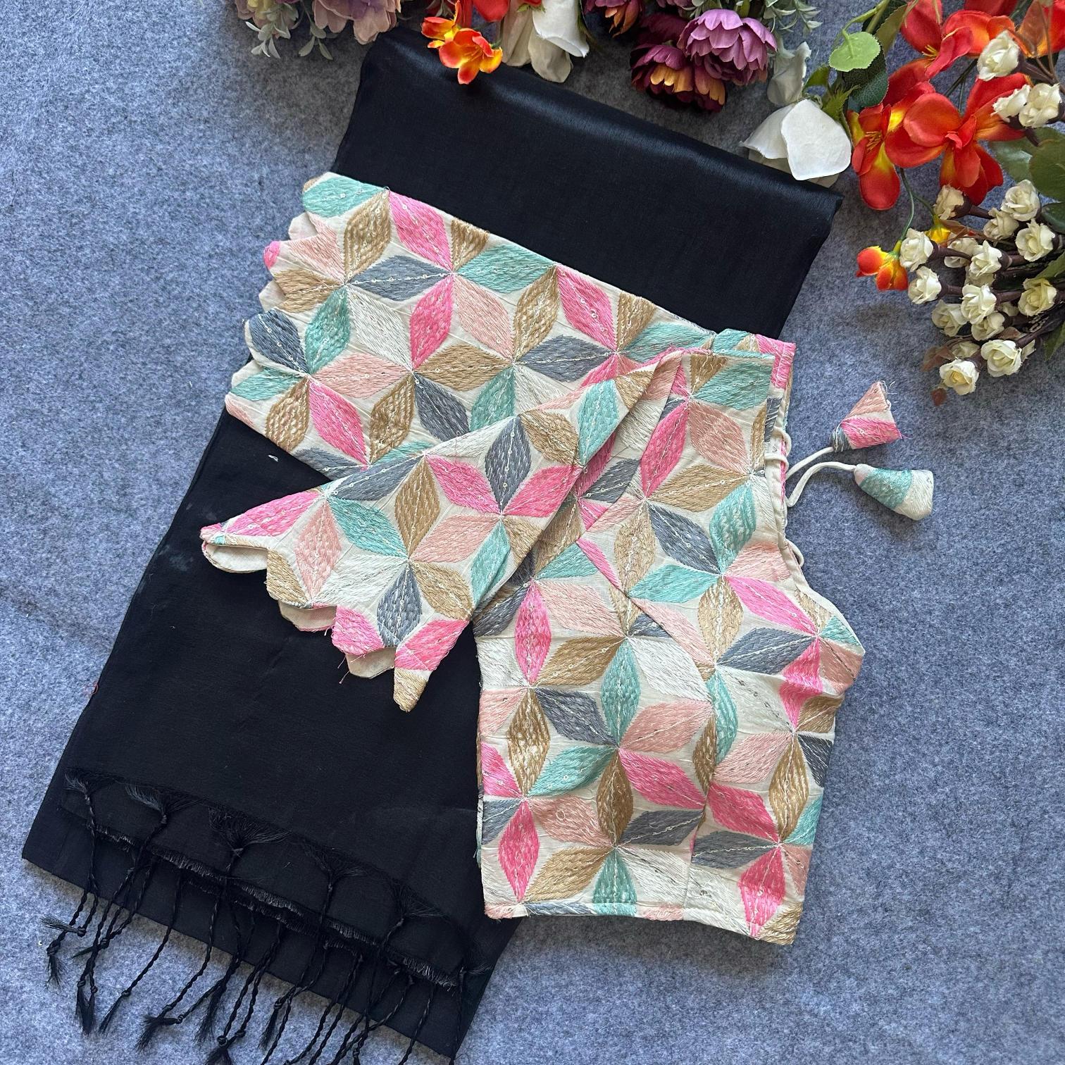 Blousewala Hk17 Vol 3 catalog khadi sarees online shopping india