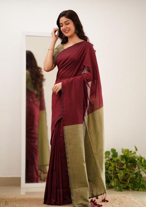 Blousewala khadi cotton Vol 3 catalog cotton khadi saree manufacture in india