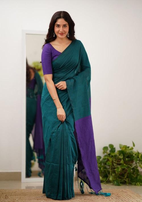 Blousewala khadi cotton Vol 3 catalog cotton khadi saree manufacture in india