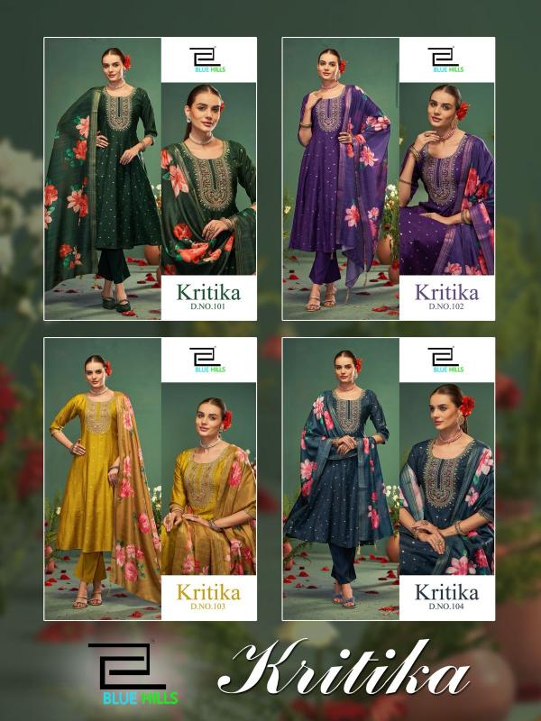 Blue Hills Kritika catalog shrishti kurti online india