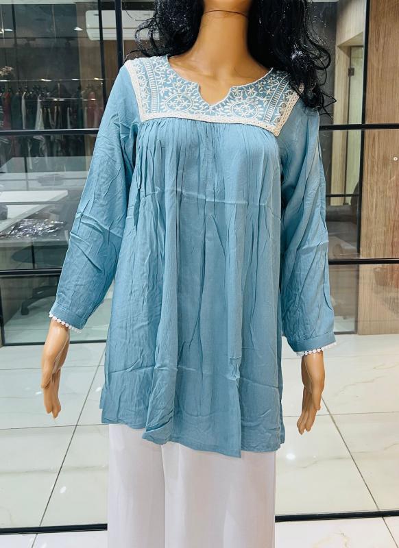 Blue Hills Tunic Nx Catalog short kurti famous wholesale in india