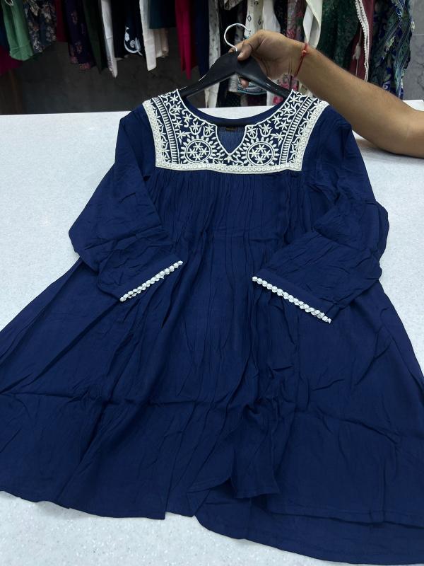 Blue Hills Tunic Nx Catalog short kurti famous wholesale in india