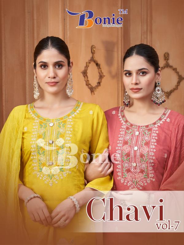 Bonie Chavi Vol 7 catalog w for women kurtis online in india