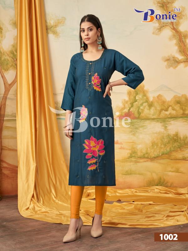 Bonie Kalki catalog india mart ladies parti wear kurti