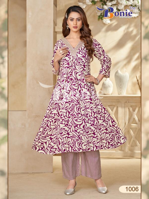 Bonie Rutvi Vol 1 catalog palazzo pants with kurti online india