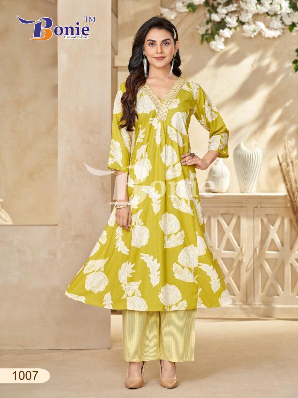 Bonie Rutvi Vol 1 catalog palazzo pants with kurti online india
