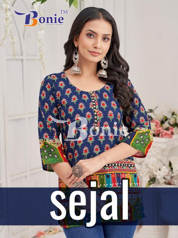 Bonie Sejal catalog catalog ethnic short kurtis online india 
