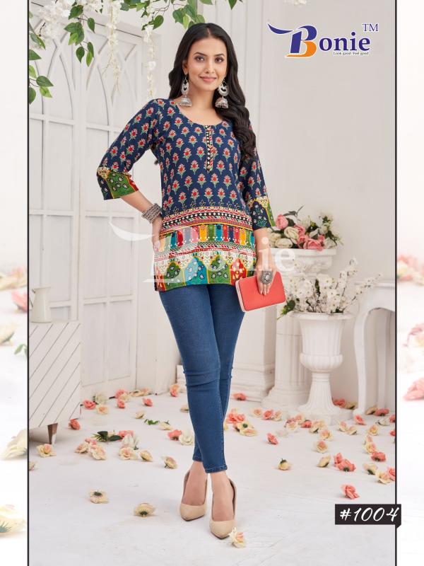 Bonie Sejal catalog catalog ethnic short kurtis online india 