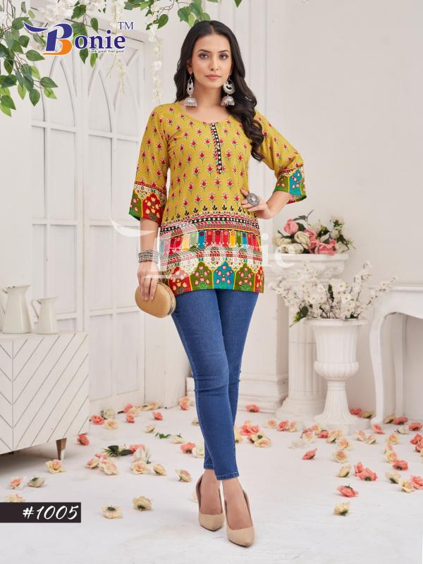 Bonie Sejal catalog catalog ethnic short kurtis online india 