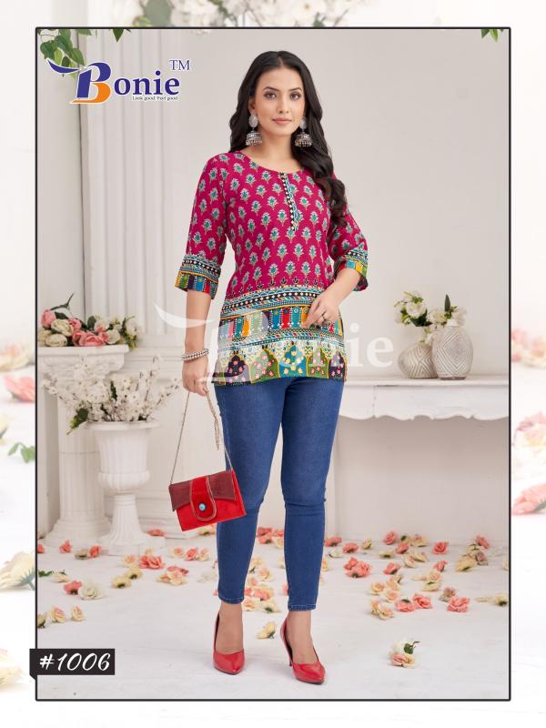 Bonie Sejal catalog catalog ethnic short kurtis online india 