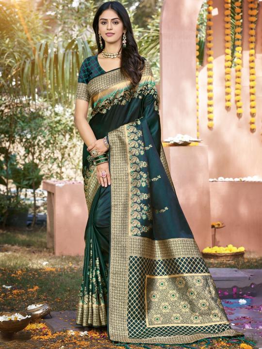 Bunawat Kangana Satan catalog buy silk fabric online for sarees india