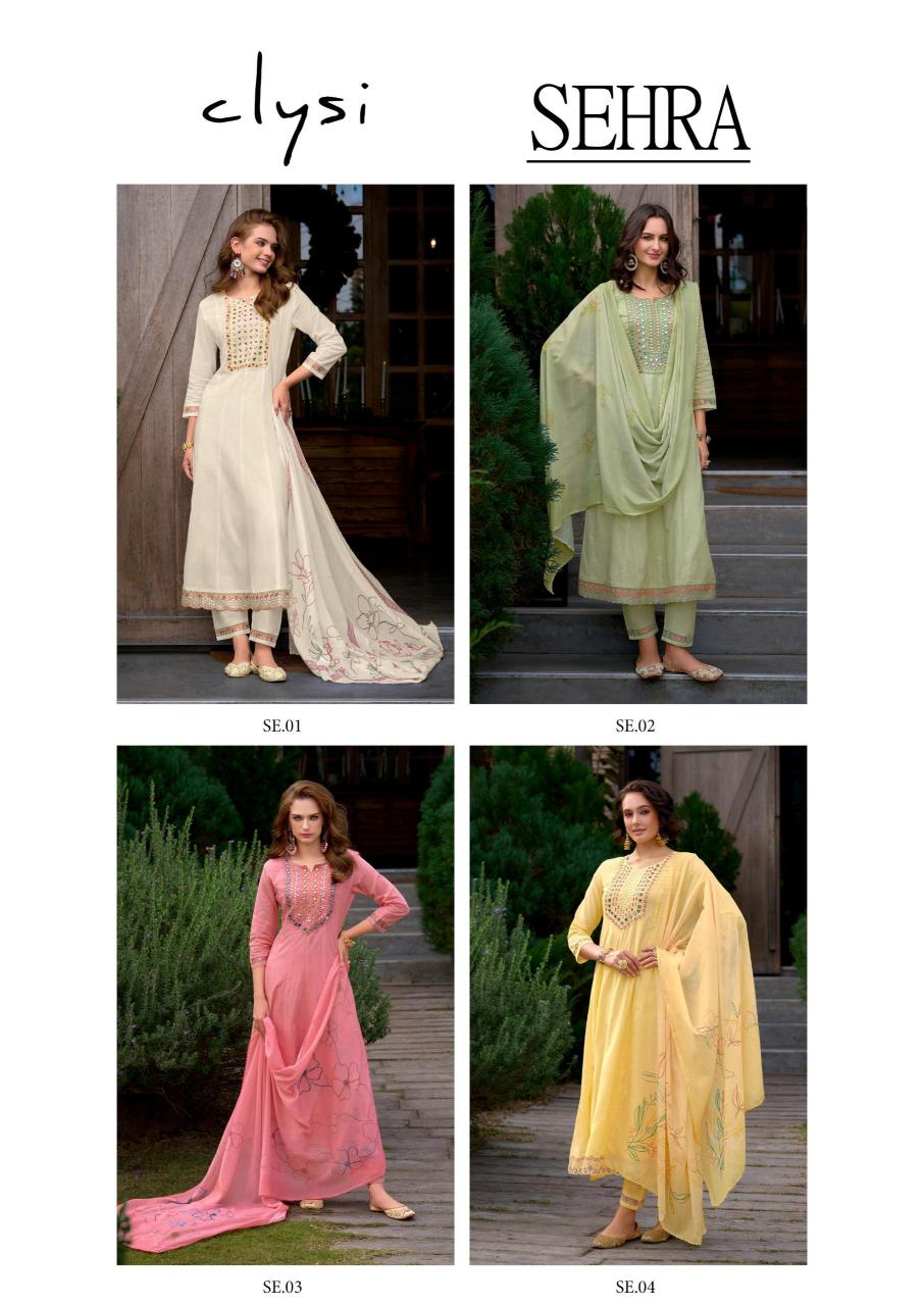Clysi Sehra Catalog smart kurtis online india