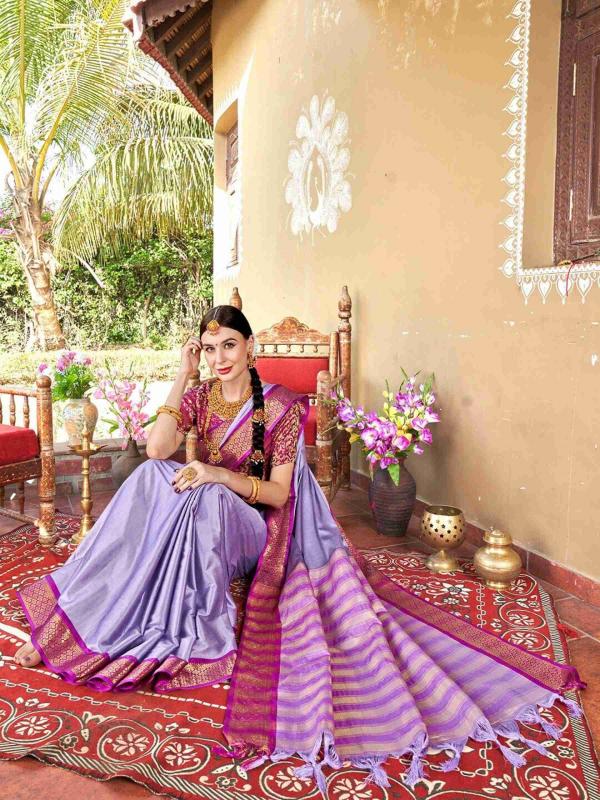 Dazira Aura Silk Sari catalog bridal sarees online india