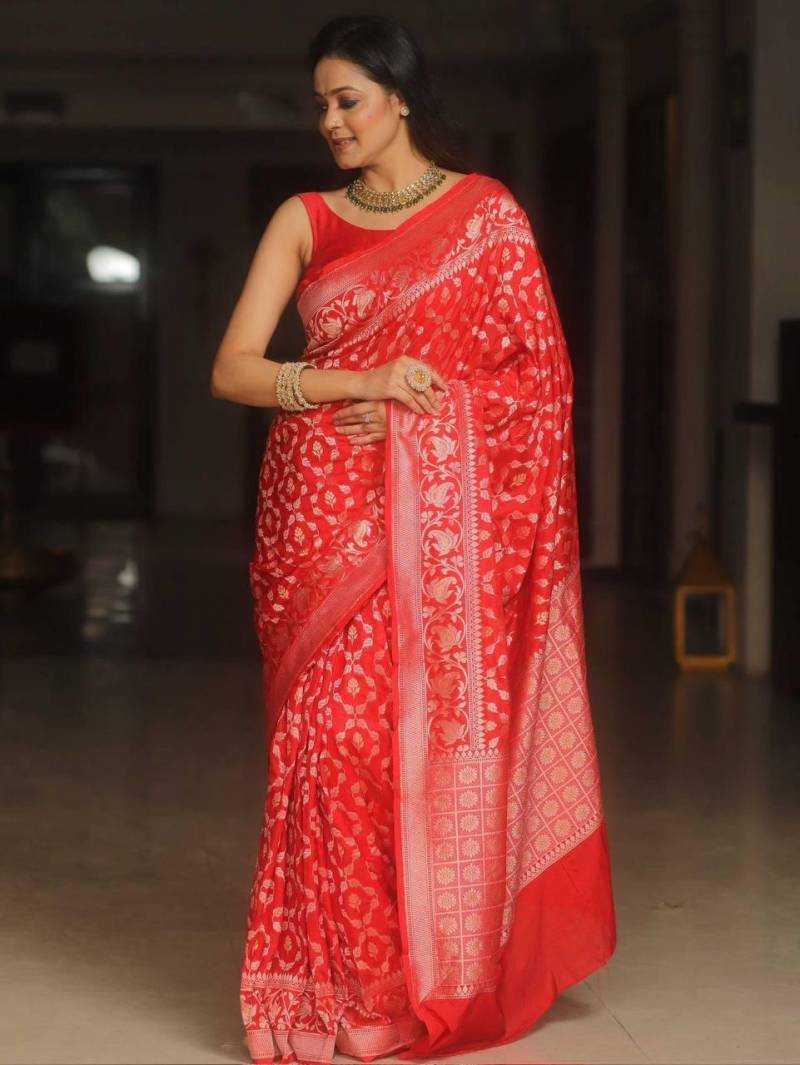 Dazira Banarasi 40183 catalog synthetic banaras saree online india