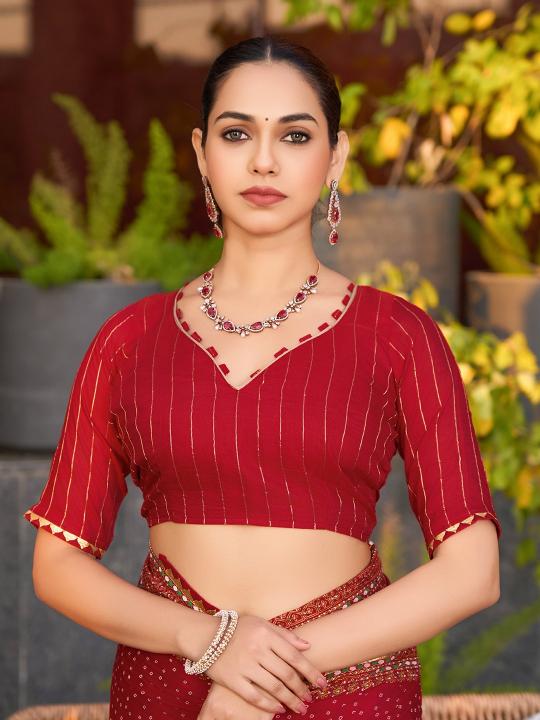 Dazira Bandhani catalog best saree online shopping sites in india