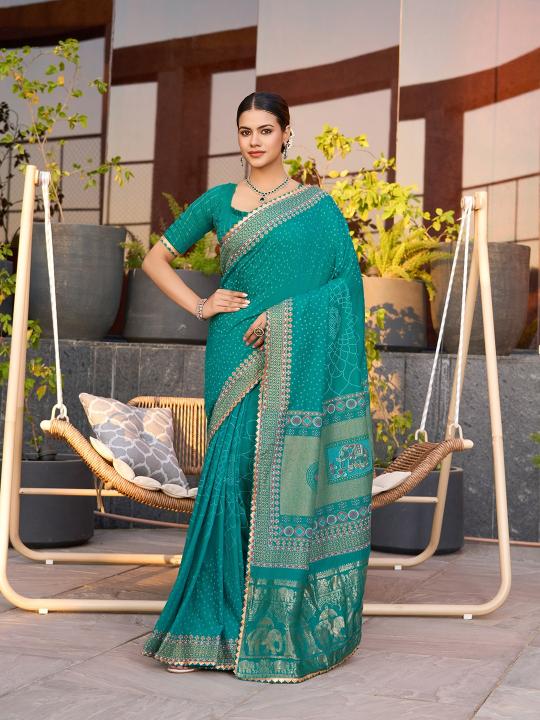 Dazira Bandhani catalog best saree online shopping sites in india