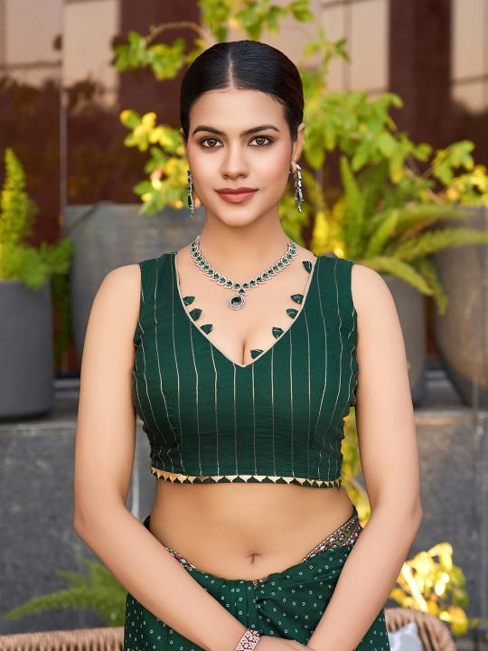 Dazira Bandhani catalog best saree online shopping sites in india