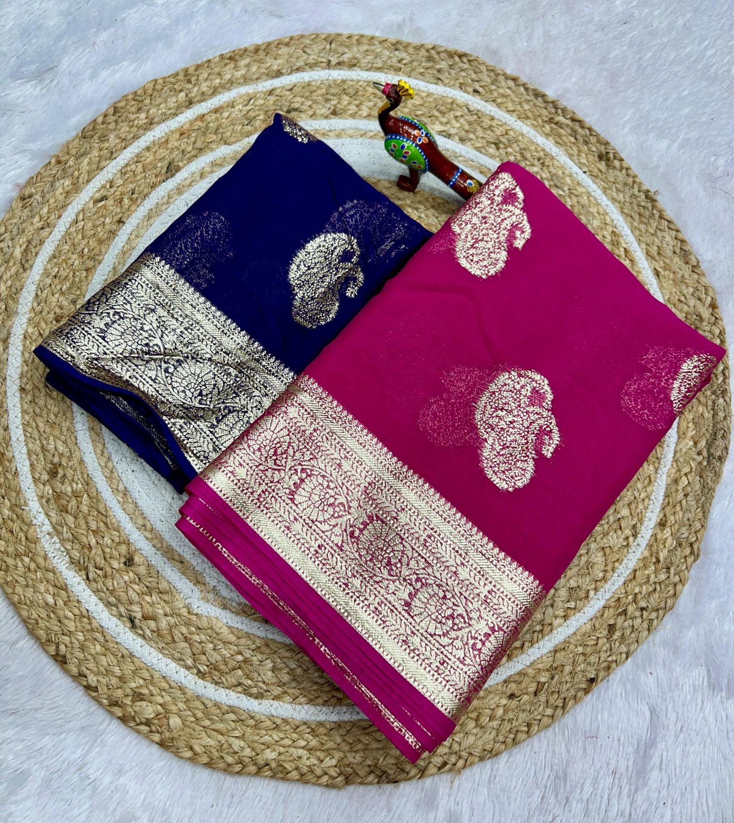 Dazira Double Carry catalog girls geogertee sarees online india