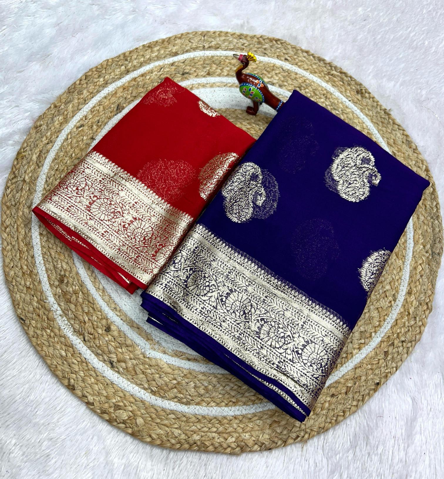Dazira Double Carry catalog girls geogertee sarees online india
