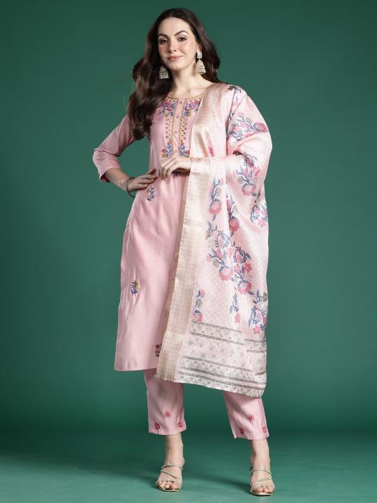 Felocity Indo Era 2514 Catalog Embroidered silk kurti online shopping india