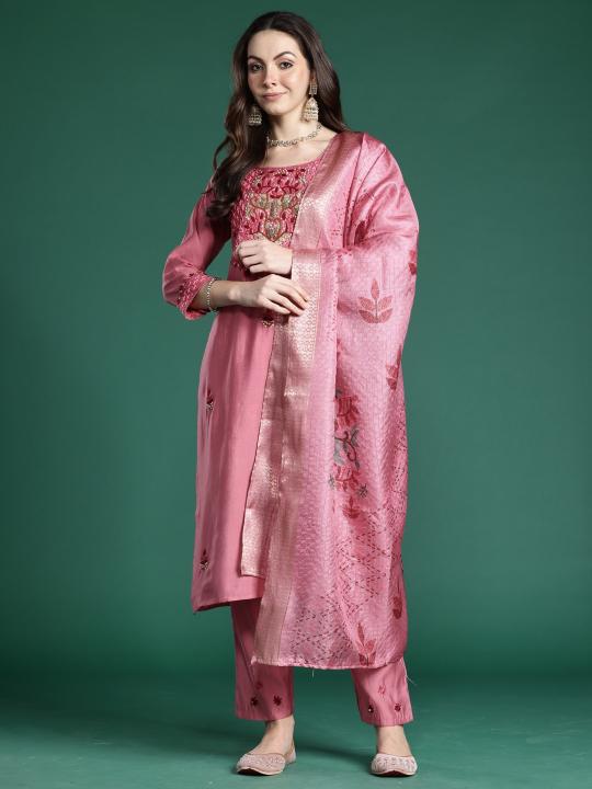 Felocity Indo Era 2514 Catalog Embroidered silk kurti online shopping india