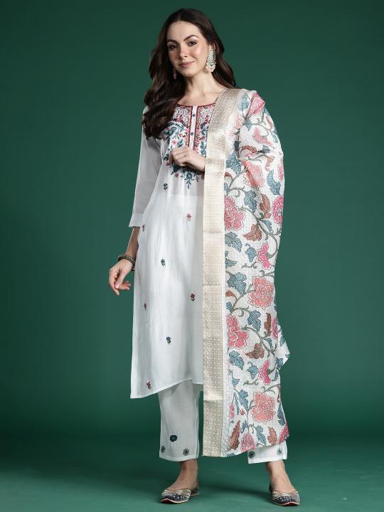 Felocity Indo Era 2514 Catalog Embroidered silk kurti online shopping india