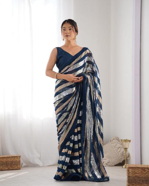Dazira Jf 2072 75 catalog black saree online shopping india