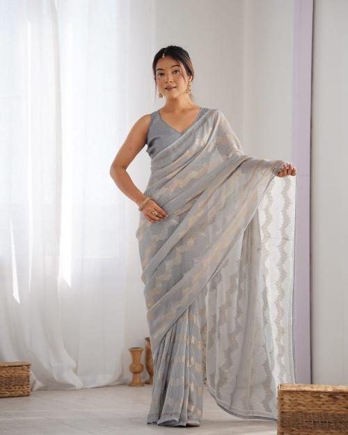 Dazira Jf 2081 83 catalog georgette shimmer saree online india