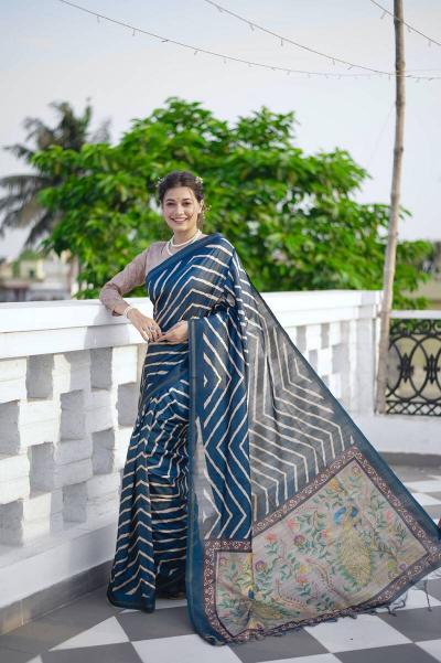 Dazira Jf 2166 71 catalog Festive Wear Fancy Tussar Silk manufacturing sarees india