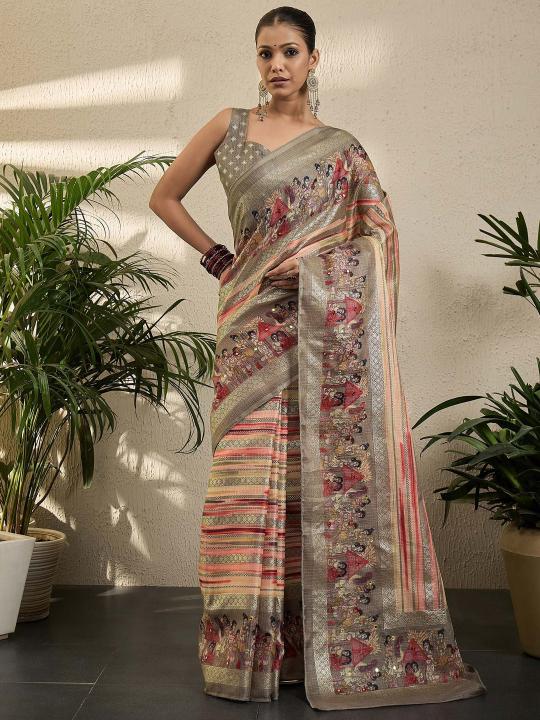 Dazira Penorama 1 catalog party wear silk sarees online india