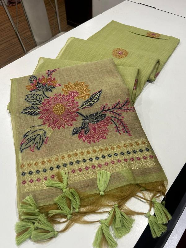 Dazira Premium soft muga Cotton vol 4 Catalog latest saree trends in north india