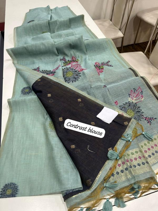 Dazira Premium soft muga Cotton vol 4 Catalog latest saree trends in north india