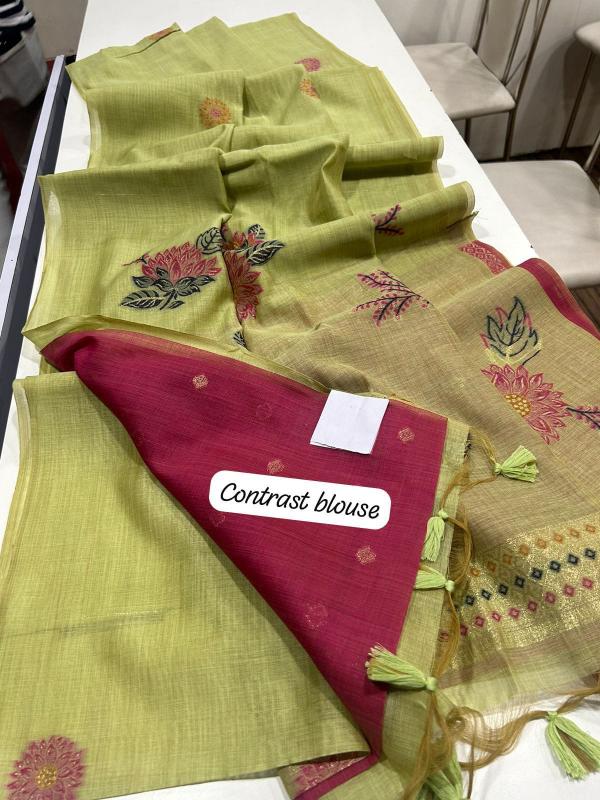 Dazira Premium soft muga Cotton vol 4 Catalog latest saree trends in north india