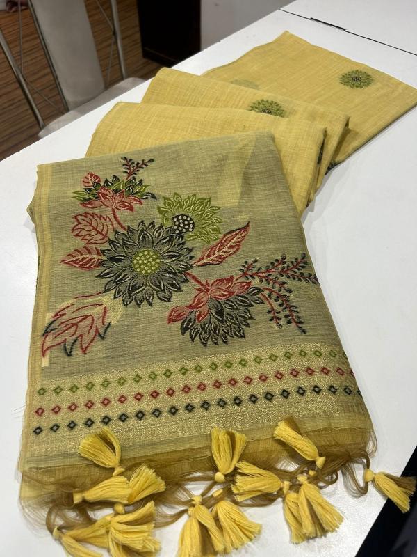 Dazira Premium soft muga Cotton vol 4 Catalog latest saree trends in north india