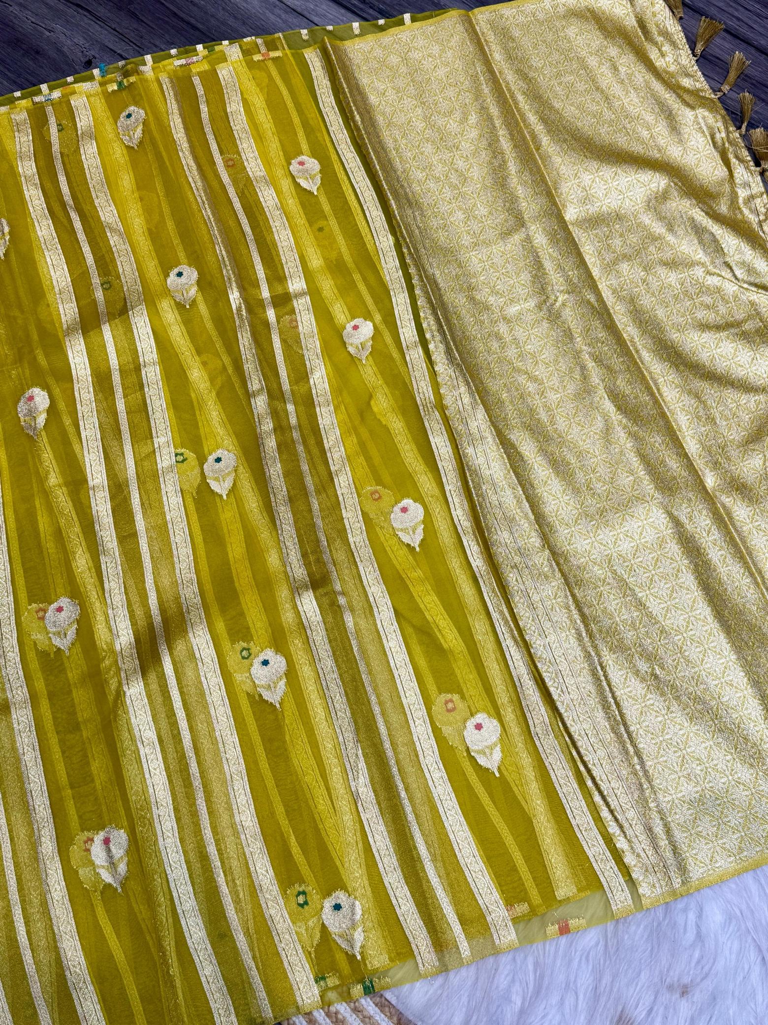 Dazira Pure Banarasi Tissue Silk Catalog biggest saree manufacturer in india