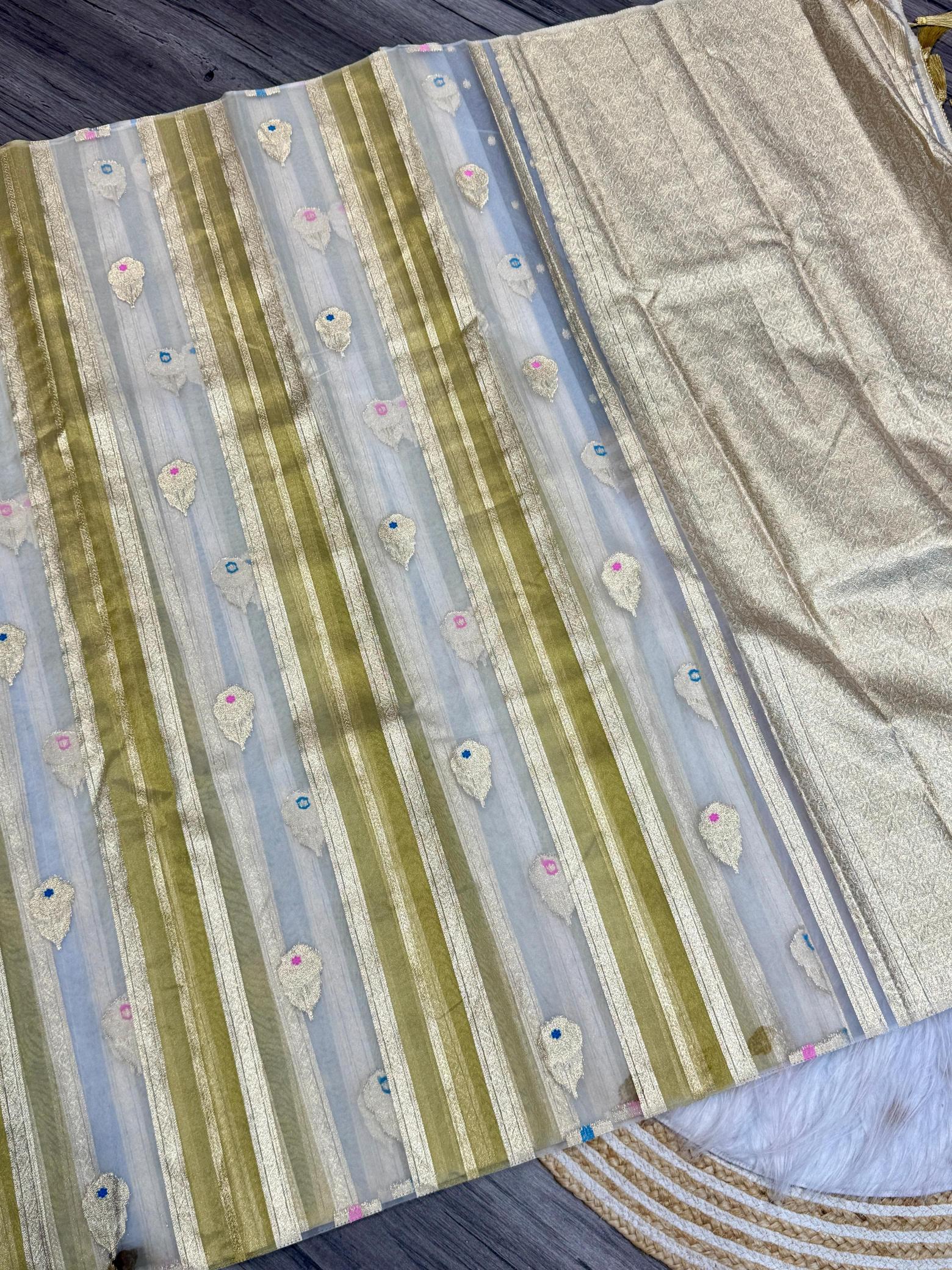 Dazira Pure Banarasi Tissue Silk Catalog biggest saree manufacturer in india