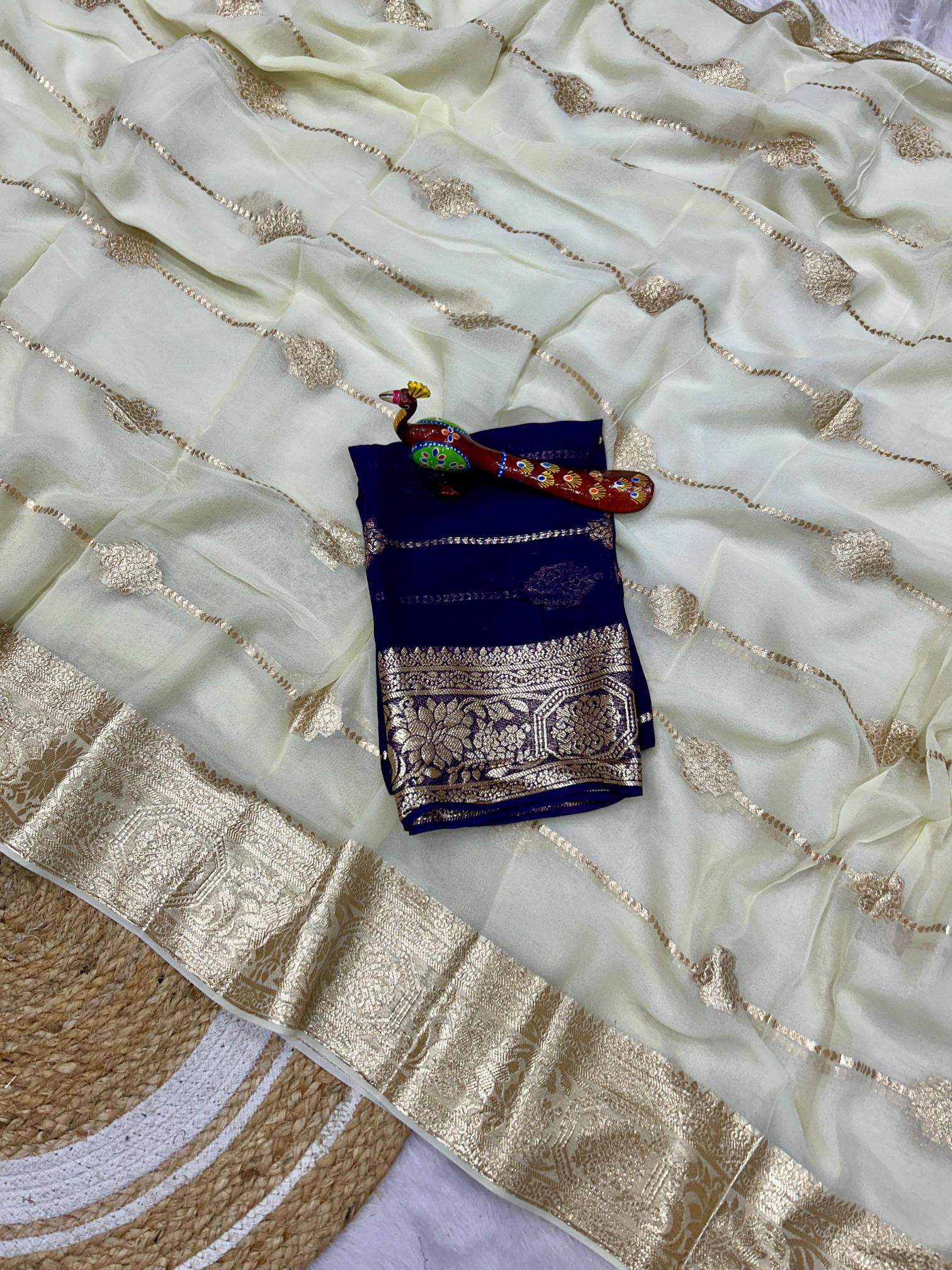 Dazira Radhika Catalog embellished saree gown online india
