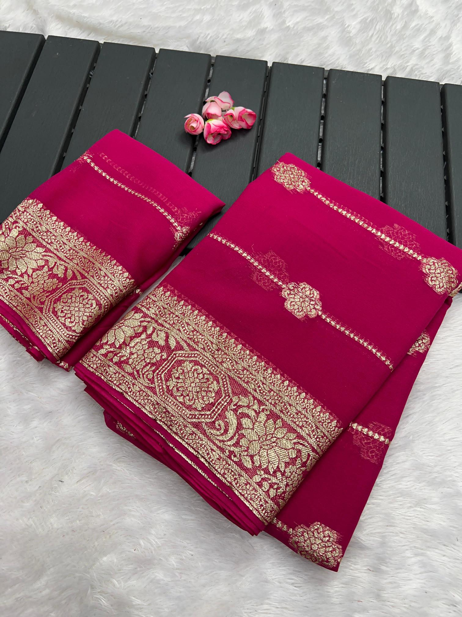 Dazira Radhika Catalog embellished saree gown online india