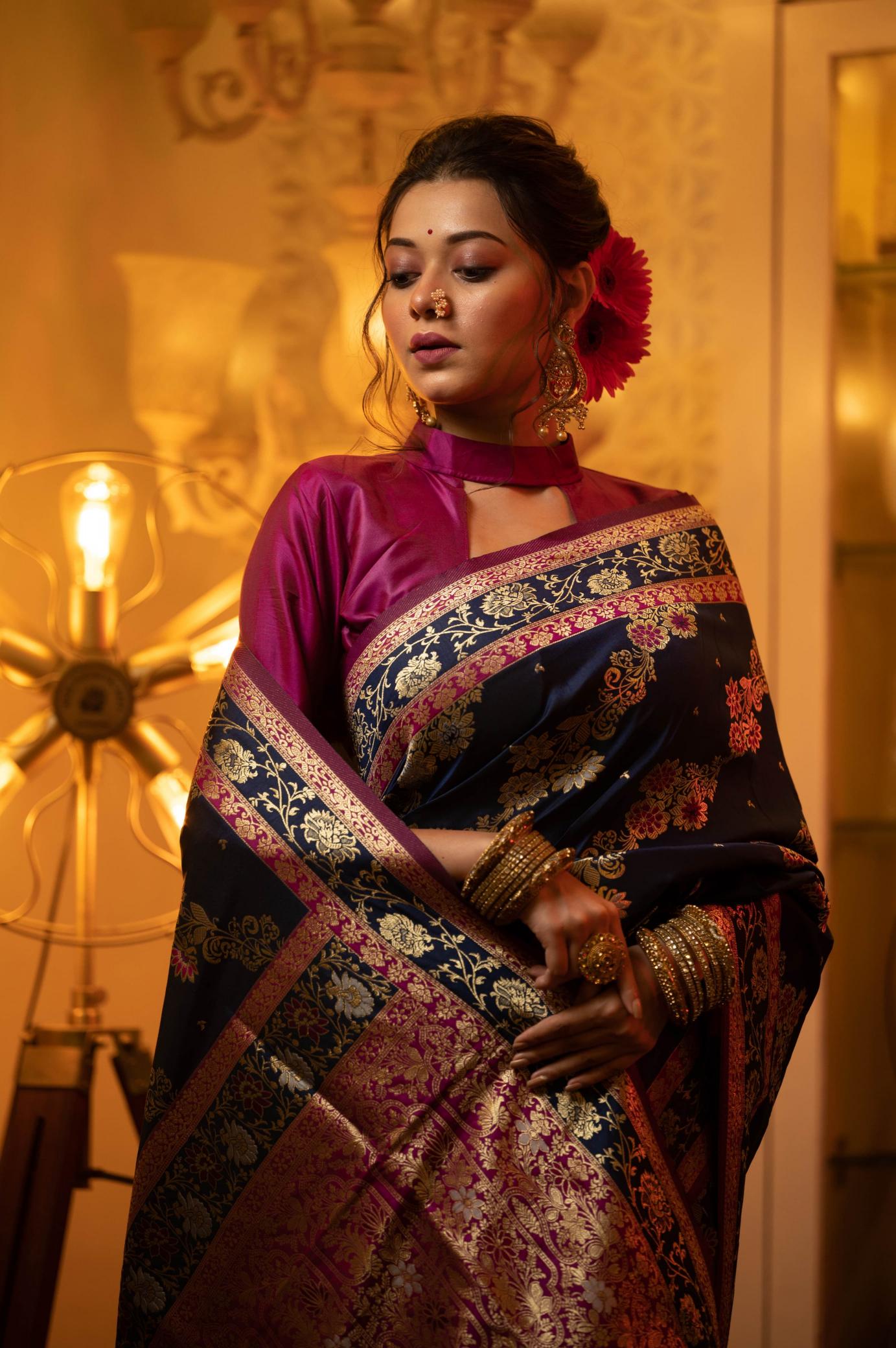 Dazira Soft Banarasi Silk catalog unique sarees online india