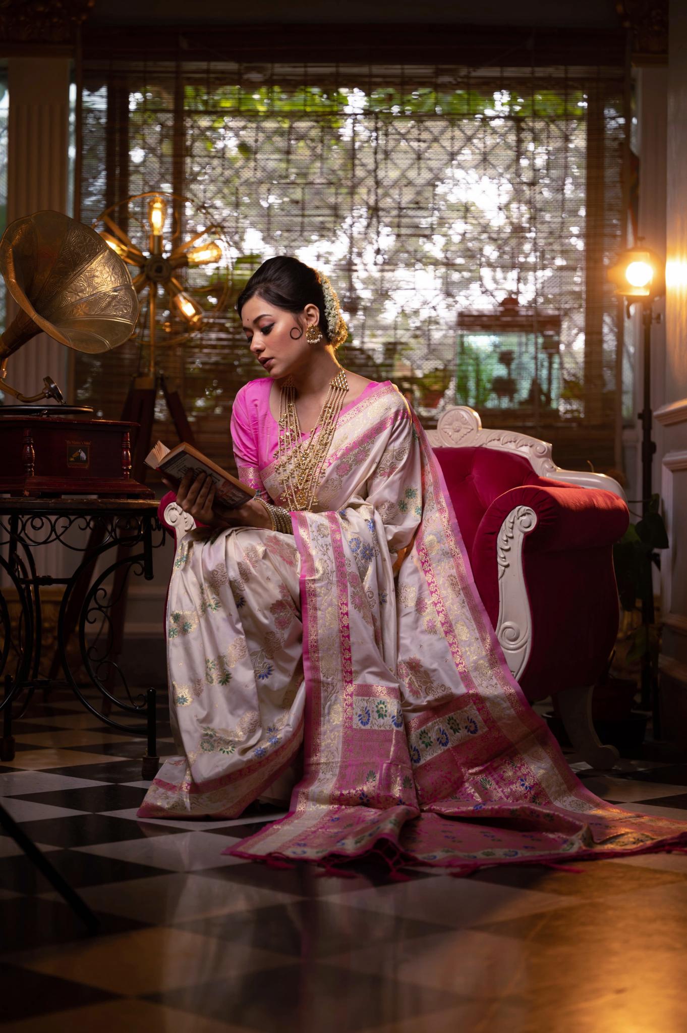 Dazira Soft Banarasi Silk catalog unique sarees online india