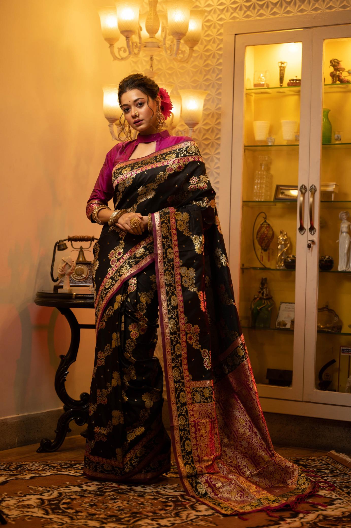 Dazira Soft Banarasi Silk catalog unique sarees online india