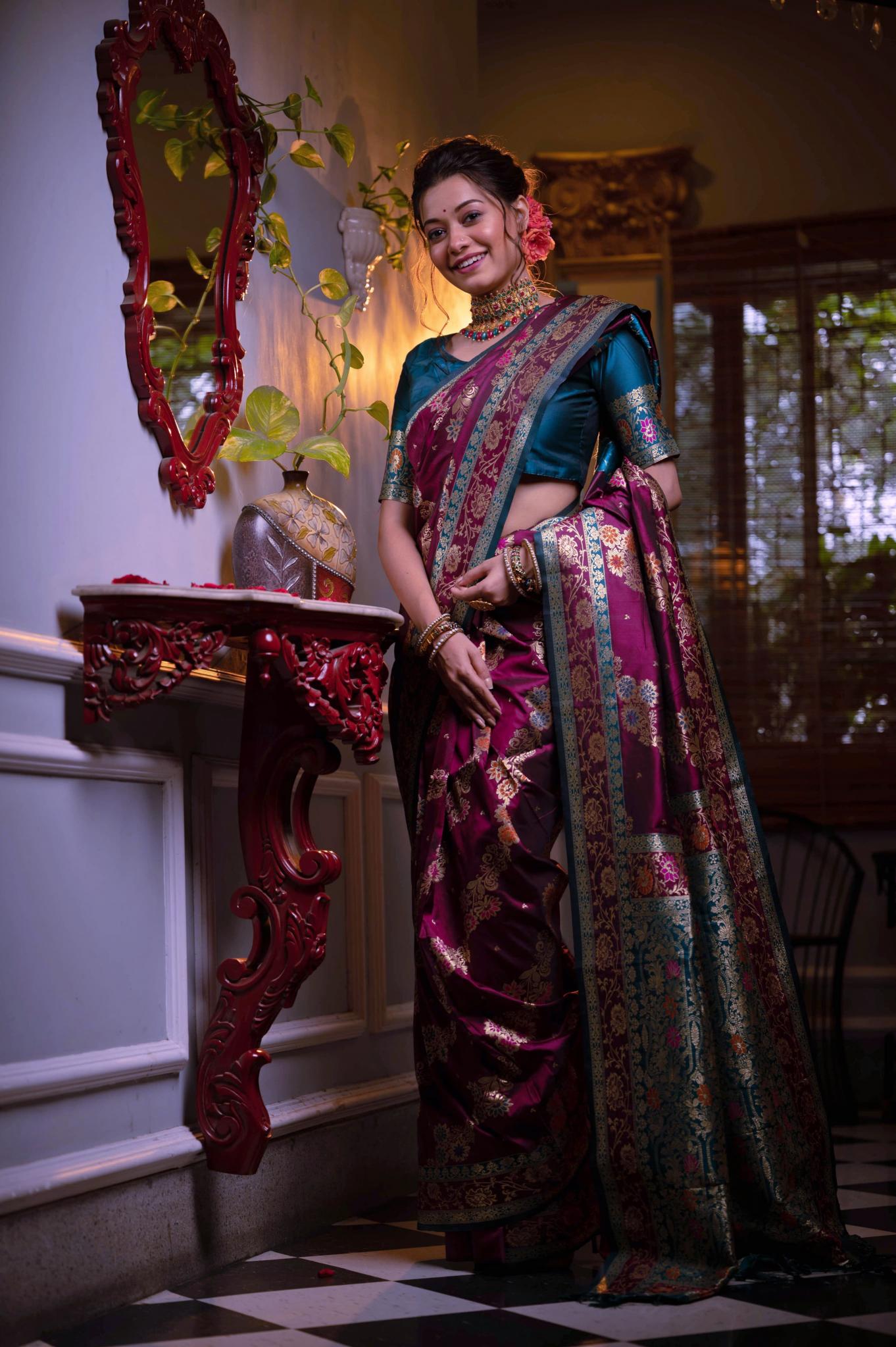 Dazira Soft Banarasi Silk catalog unique sarees online india