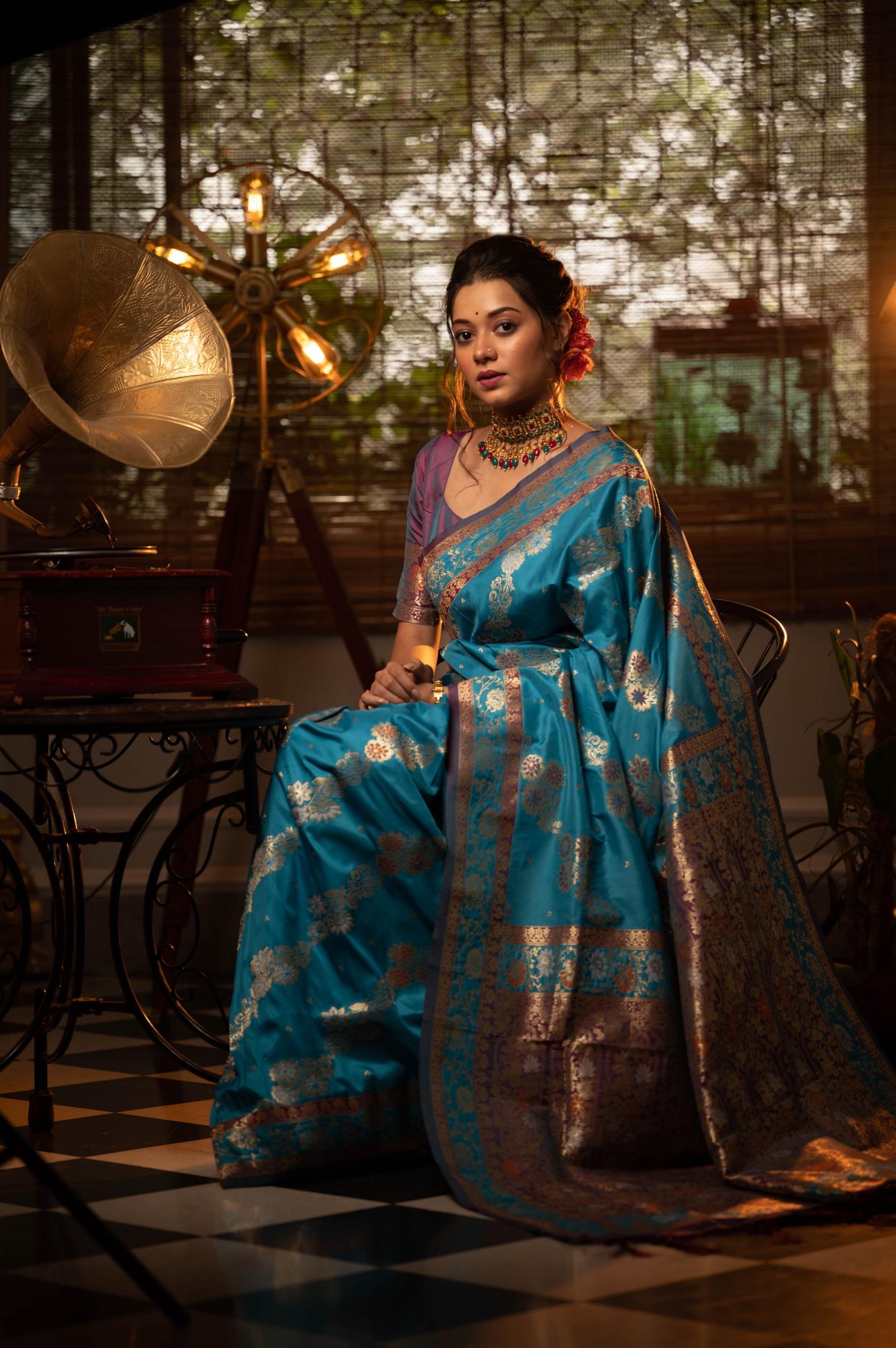Dazira Soft Banarasi Silk catalog unique sarees online india