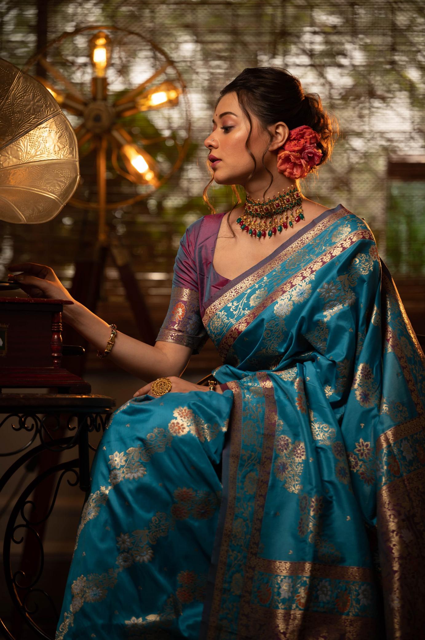 Dazira Soft Banarasi Silk catalog unique sarees online india